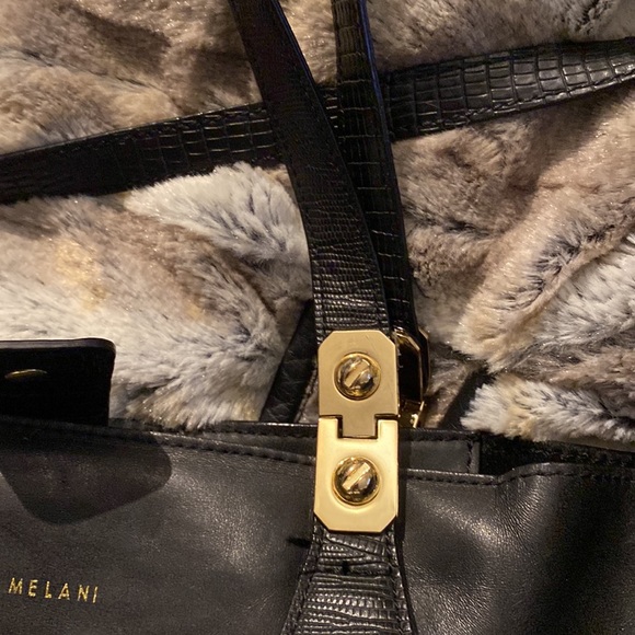 Antonio Melani large shoulder leather bag - Picture 8 of 13